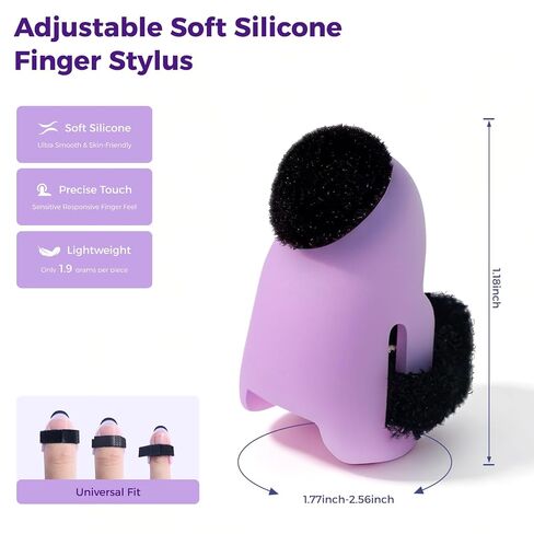 2 Pack Soft Anti-Slip Reusable Finger Guards for Long Manicure Nails in Saudi Arabia