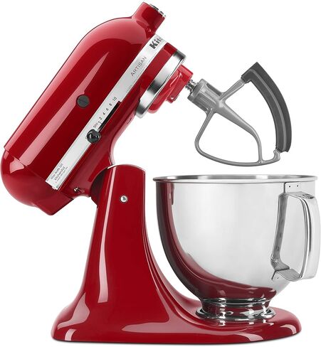 KitchenAid KFE5TS Flex Edge Beater for 4.5/5 Quart Tilt-Head Mixers, Silver in Saudi Arabia