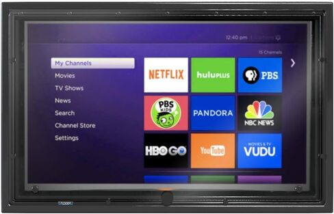 The TV Shield 19-32" Outdoor TV Enclosure + Anti-Glare - Weatherproof Cover in Kuwait