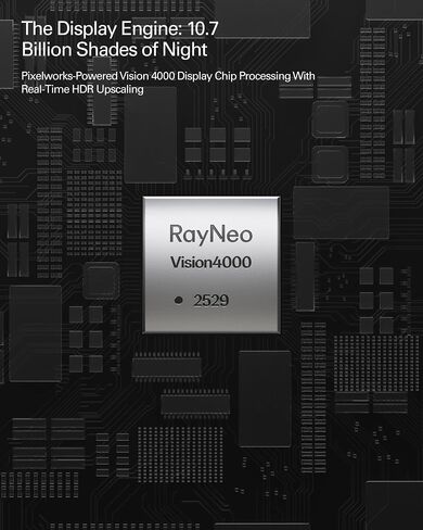RayNeo Air 4 Pro × Batman Limited Edition (Justice Edition) AR/XR Glasses, Collector-Grade with Special Lens Shade, HDR10, Audio by Bang & Olufsen, 201'' Video Display - 4 Pro in Saudi Arabia