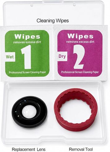 Littlefixter Camera Glass Lens Replacement Kit for Insta360 X5, Optical Glass Cover with Lens Open Removal Tool in Saudi Arabia