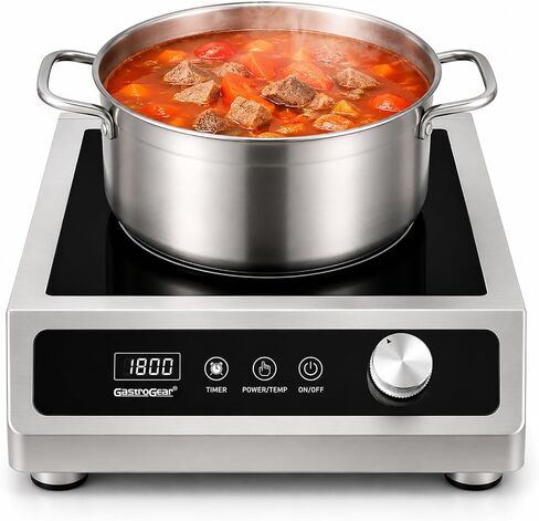 1800W Commercial Induction Cooktop, 120V Large Induction Burner in Saudi Arabia