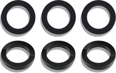 FERRODAY 6-Pack Rubber Gaskets for Carbonation Cap, Flat Smooth Cap Washer in Kuwait