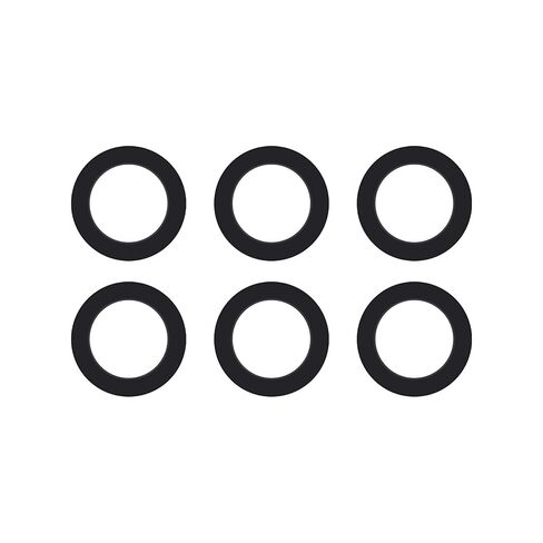 FERRODAY 6-Pack Rubber Gaskets for Carbonation Cap, Flat Smooth Cap Washer in Kuwait