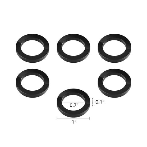 FERRODAY 6-Pack Rubber Gaskets for Carbonation Cap, Flat Smooth Cap Washer in Kuwait
