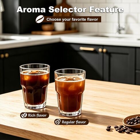 CUSIMAX Drip Coffee Maker 12 Cup Programmable Coffee Machine with 24H Timer, LCD Screen & Easy Control Dial, Brew Pause, Aroma Selector, Keep Warm Glass Carafe Coffee Makers, Magnetic Scoop in Saudi Arabia