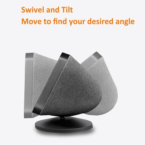 AutoSonic Stand Compatible with Echo Show 5 and 8 (1st Gen and 2nd Gen) Accessories Made for Echo Alexa | Swivel and Tilt | Magnetic Attachment | Black in Kuwait