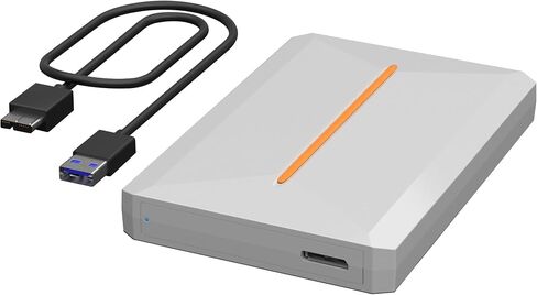 Hard Drive Enclosure, USB 3.0 5Gbps High Speed Slim Portable HDD SSD Case Plug and Play for 2.5-inch SATA HDDs and SSDs in Saudi Arabia