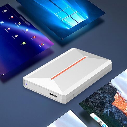 Hard Drive Enclosure, USB 3.0 5Gbps High Speed Slim Portable HDD SSD Case Plug and Play for 2.5-inch SATA HDDs and SSDs in Saudi Arabia