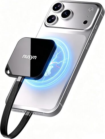 1TB Magnetic Portable SSD, Up to 2000MB/s, USB-C, USB 3.2 Gen 2x2, Aluminum+Glass Housing, Supports iPhone ProRes HDR Recording, Compatible with Tablets, Computers, Smartphones, PC - Black in Saudi Arabia