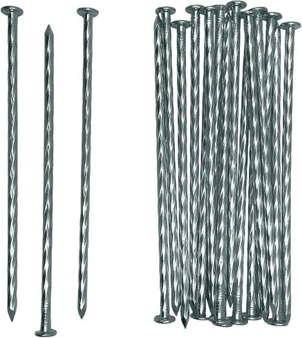 4 Inch 105 Pcs Artificial Turf Stakes Galvanized Landscape Stakes in Saudi Arabia