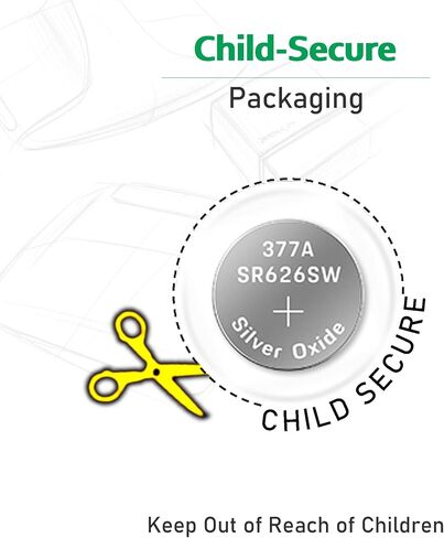 LiCB 20 Pack SR626SW 377 626 Watch Battery 1.5V Button Cell Batteries in Saudi Arabia