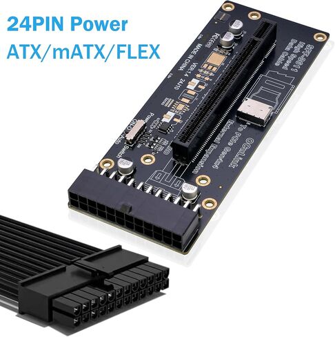 RIITOP Oculink eGPU Adapter, OCuLink SFF-8612 to PCIe x16 Card with Cable for eGPU in Saudi Arabia