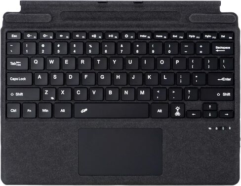 mobee Keyboard for Microsoft Surface Pro Copilot+ (11th Edition) / Pro 11/10 / 9/8 / X, 13 inch, Detachable Type Cover with Touchpad, Pen Holder in Saudi Arabia