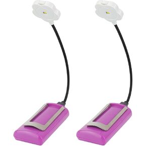 LED Reading Light, LED Flexible Book Light for Reading in Bed, USB Computer Light Small Book Lamp Reading Lamp, Lightweight Clip on Light for Reading Books,Working in Saudi Arabia
