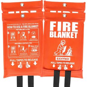 Fire Blanket for Kitchen and Home Camping Car Emergency Survival Safety,40"x 40" in Saudi Arabia