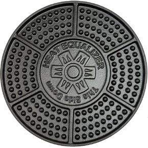 9.25" NonStick Alum/Copper Finish Heat Diffuser/Simmer Plate in Kuwait