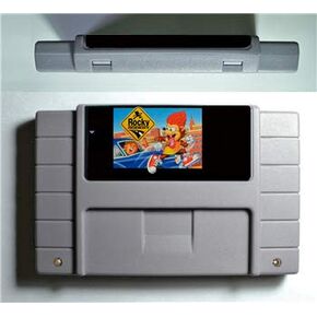 بطاقة ألعاب 16 بت 46 روكي رودنت - خرطوشة اللعبة SNES لمشغل الألعاب إصدار الولايات المتحدة الأمريكية in Saudi Arabia