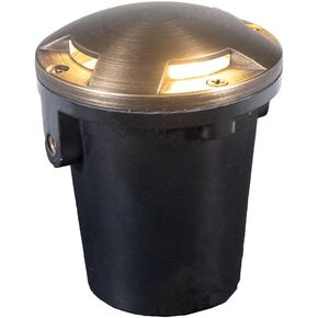VOLT 12V 3-in-1 IP68 Mini in-Grade Light (Turret Top) & 4W 2700K LED Bulb in Kuwait