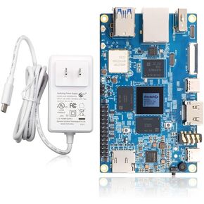 Orange Pi 5B 16GB LPDDR4/4X Rockchip RK3588S 8-Core 64 Bit Single Board Computer with Onboard 128GB eMMC Flash, Run Linux/Debian/Ubuntu/Android OS(16GB128GB+ Power Supply) in Saudi Arabia