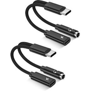 3FT Aux Cord, USB C to 3.5mm Audio Cable for iPhone 17e 17 16e 16 15 Pro in Saudi Arabia