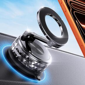 Meifigno Fits 360 ° Rotating Magsafe Car Mount, Phone Holder for Car Tesla in Saudi Arabia