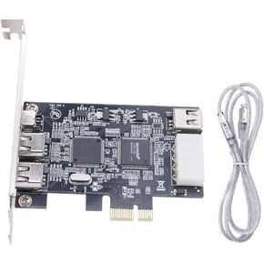 PCIe x1 4-Port IEEE 1394A Firewire Video Capture Card in Saudi Arabia