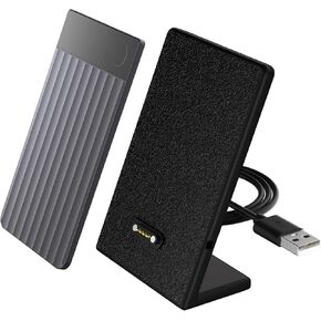 Charging Stand with USB-A Charging Cable Cord for Plaud Note/Plaud Note Pro AI Voice Recorder (3D Printed Stand in Kuwait