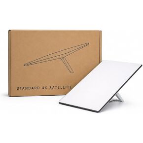 NEW 2026 Portable Satellite Internet Standard 4X Kit Compatible with STARLINK – High-Performance Rectangular Antenna, Compact Wi-Fi Router, Region Free, High-Speed Low-Latency Internet for RV, Travel in Saudi Arabia
