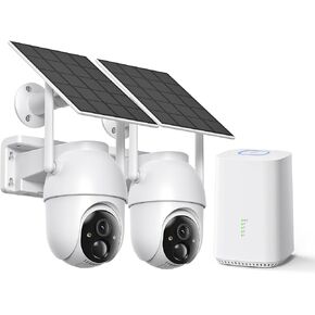 SEHMUA Solar Security Cameras Wireless Outdoor, No Subscription Required in Saudi Arabia