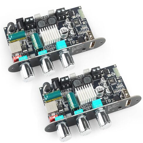 ZK-1001U 100W Mono Amplifier Board with TWS & Bluetooth 5.3, High Power Audio Amp Module for DIY Desktop Speakers & Vehicle, Supports USB/AUX Input, Wide Voltage DC 9-24V in Kuwait