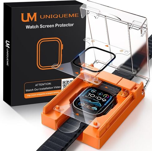 UM UNIQUEME for Apple Watch Series 9/8/7 Screen Protector 45mm in Saudi Arabia