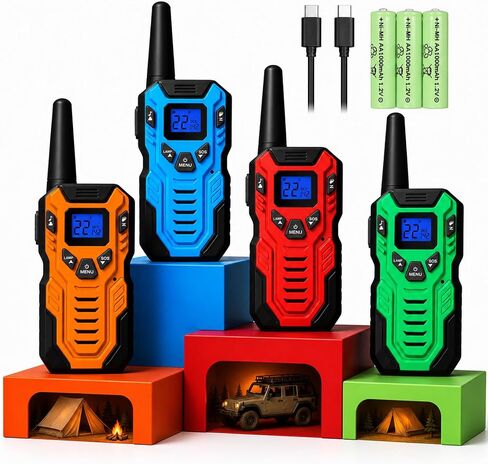 Walkie Talkies Long Range for Camping and Hiking in Saudi Arabia