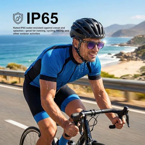 AI Smart Glasses with Camera, 8MP HD Bluetooth Camera Glasses, 1080P Video Recording Sunglasses for Women Men, Real Time Translation, Voice Assistant, Open Earbuds for Travel, Work Vlog (3 lenses) in Saudi Arabia
