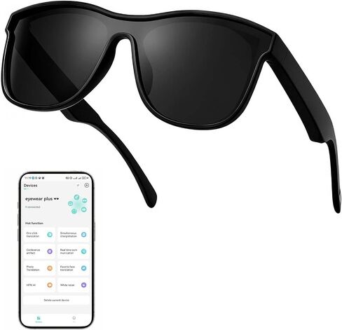 AI Smart Glasses, Bluetooth Sunglasses for Men Women in Saudi Arabia