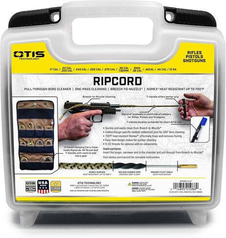 Otis Ripcord® Multi-Caliber 10 Pack One Pass Bore Cleaners. in Kuwait