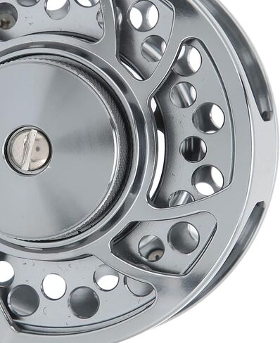 3/4 Fishing Fly Reel CNC Aluminum Alloy Gear Ratio 1:1 Gun Color for Fishing Enthusiasts in Saudi Arabia