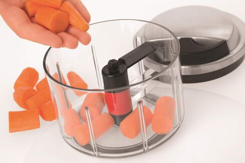 Rosle Manual Pull-Start Food Processor Multi Cutter & Salad Spinner Basket in Saudi Arabia
