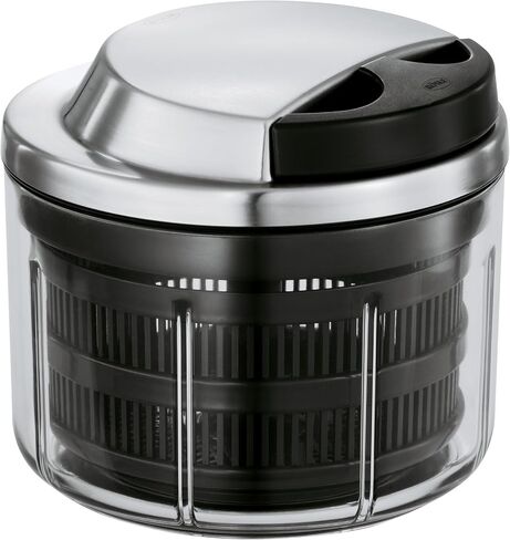 Rosle Manual Pull-Start Food Processor Multi Cutter & Salad Spinner Basket in Saudi Arabia
