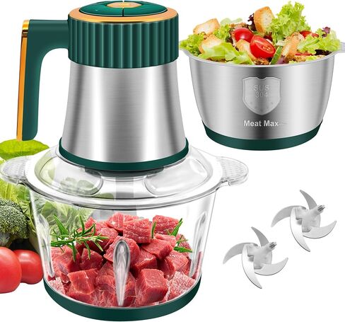 Small Food Processor, 5-Speed Food Chopper, Electric Meat Grinder in Saudi Arabia