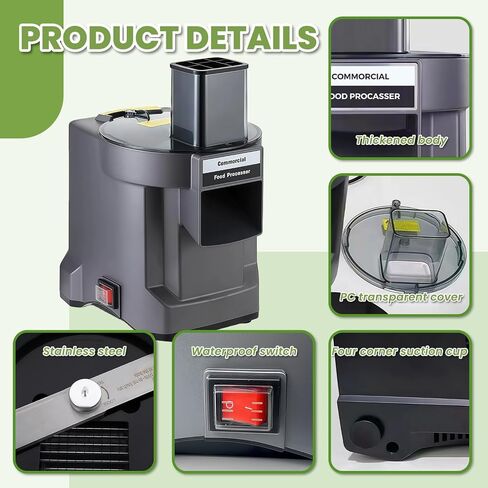 5 in 1 Commercial Food Processor, Electric Vegetable Chopper in Saudi Arabia