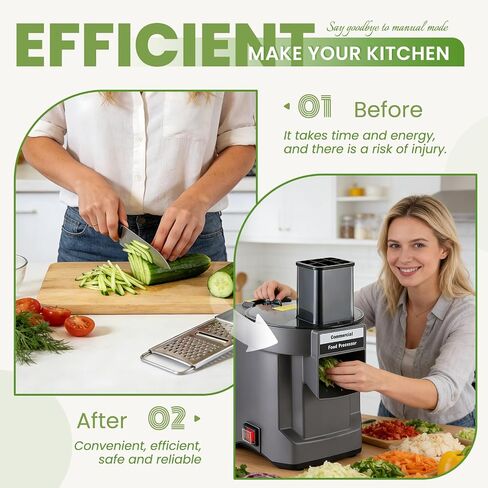 5 in 1 Commercial Food Processor, Electric Vegetable Chopper in Saudi Arabia