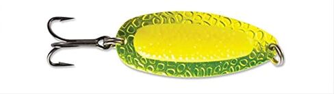 Blue Fox Pixiee Spoon, 1/2-Ounce, Chartreuse/Yellow in Saudi Arabia