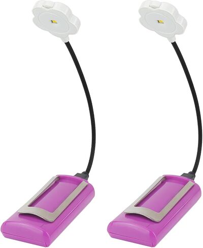 LED Reading Light, LED Flexible Book Light for Reading in Bed, USB Computer Light Small Book Lamp Reading Lamp, Lightweight Clip on Light for Reading Books,Working in Saudi Arabia