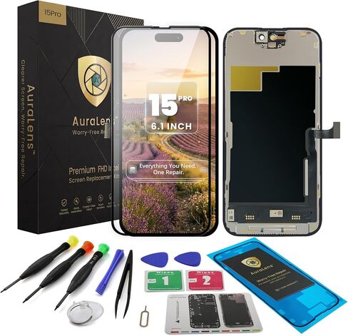 AuraLens for iPhone 15 Pro Max Screen Replacement Kit LCD Display Assembly in Saudi Arabia