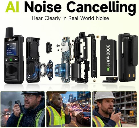 أجهزة راديو 4G LTE PoC، أجهزة اتصال لاسلكية ذات نطاق عالمي غير محدود، حزمة من أجهزة الراديو PTT ثنائية الاتجاه على المستوى الوطني، بيانات مجانية مدفوعة مسبقًا لمدة 10 سنوات، بطاقتي SIM، تنشيط ذاتي سريع ومكالمة جماعية رئيسية واحدة in Kuwait