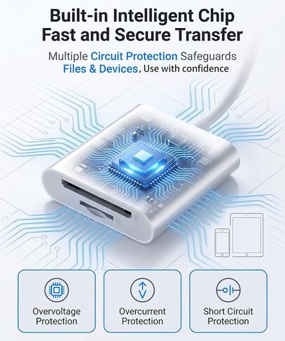 USB C SD Card Reader Micro SD Memory Card Adapter USB Digital Camera Viewer in Saudi Arabia