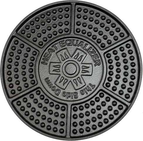 9.25" NonStick Alum/Copper Finish Heat Diffuser/Simmer Plate in Kuwait