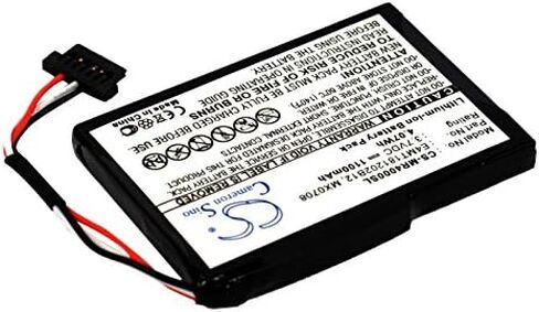 Cameron Sino Battery for Magellan Maestro 4000, Maestro 4000T, Maestro 4010, Maestro 4040, Maestro 4050 PN:Magellan 37-00030-001, E4MT181202B12, MX0708 1100mAh / 4.07Wh in Saudi Arabia