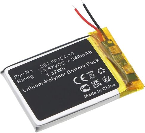 Replacement Battery for Garmin Instinct Solar,STD-810G,340mAh in Kuwait
